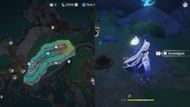 Investigate with the mole hole (Image via HoYoverse)
